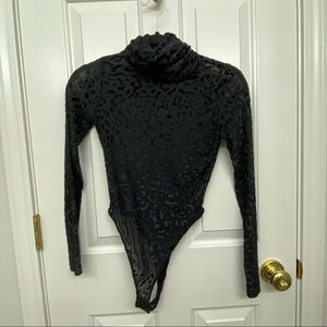 NAKED WARDROBE CHEETAH PRINT BODYSUIT